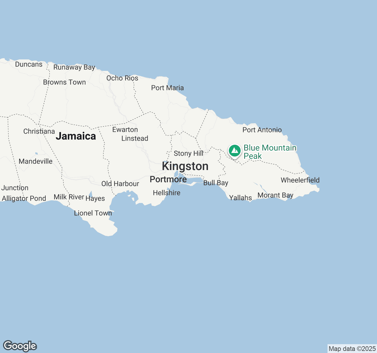 Map of Kingston